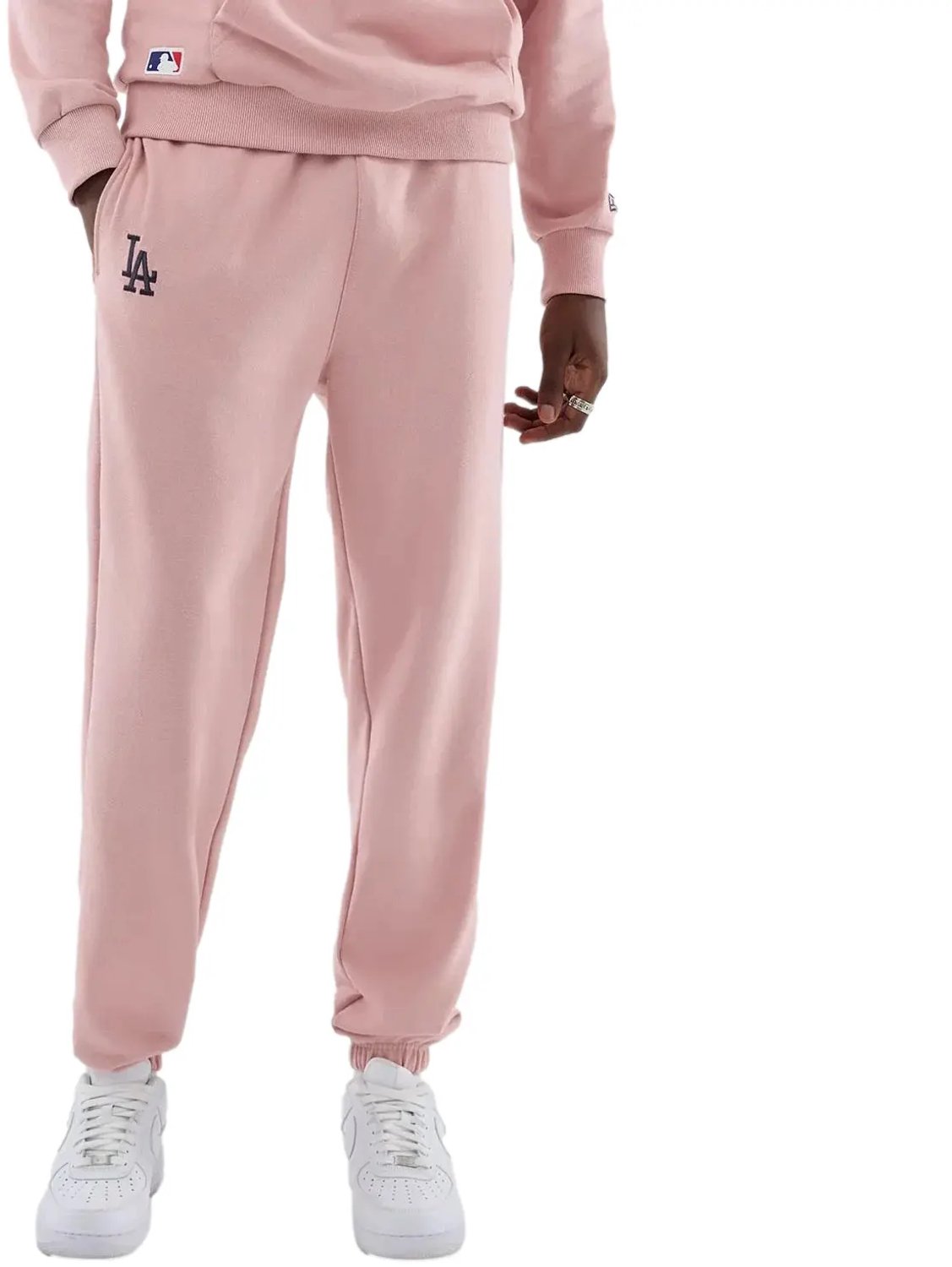 Los Angeles Dodgers joggingsbroek New Era Midi FT Roze