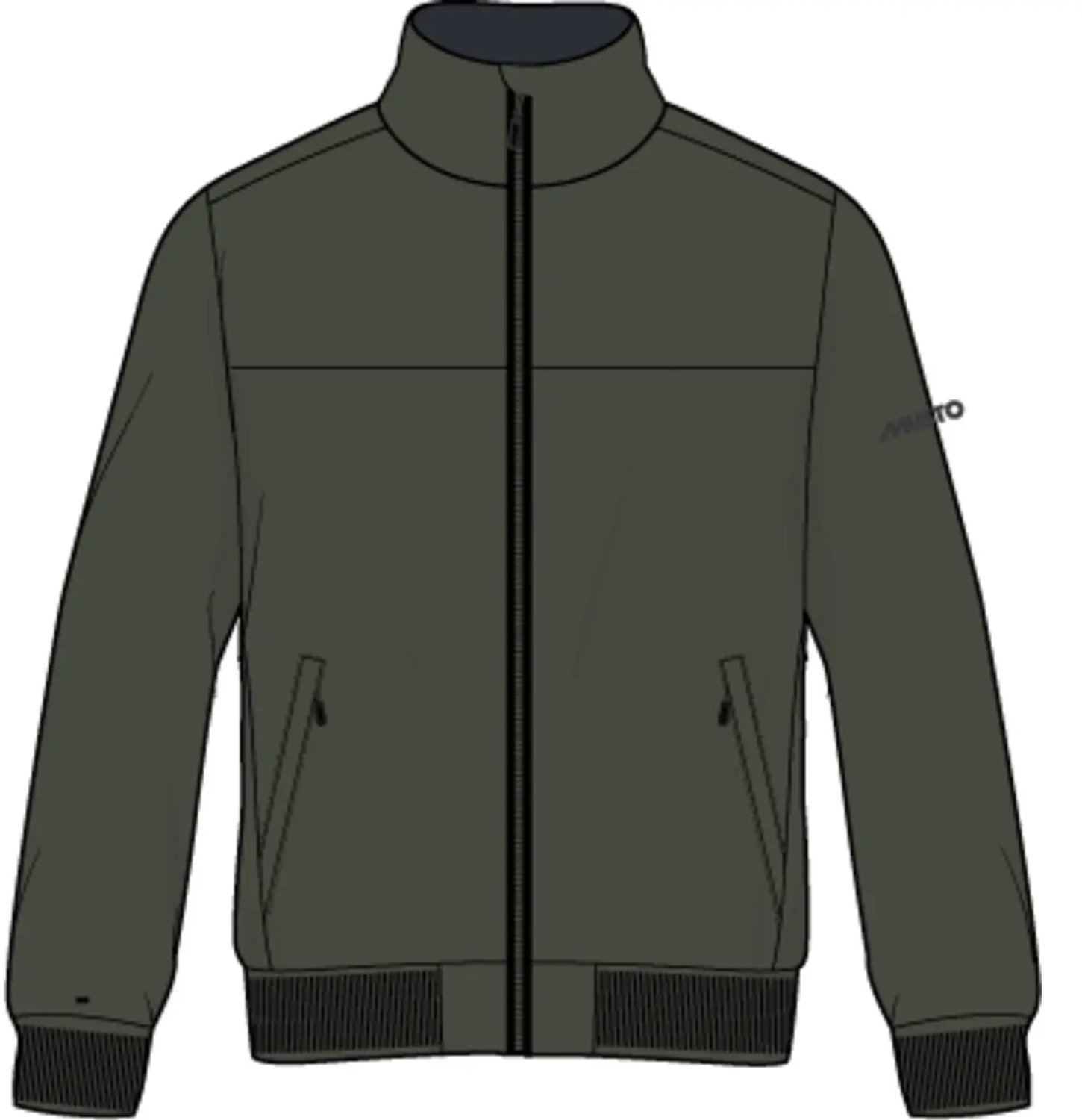 Jas Musto Snug 2.0 Diepgroen