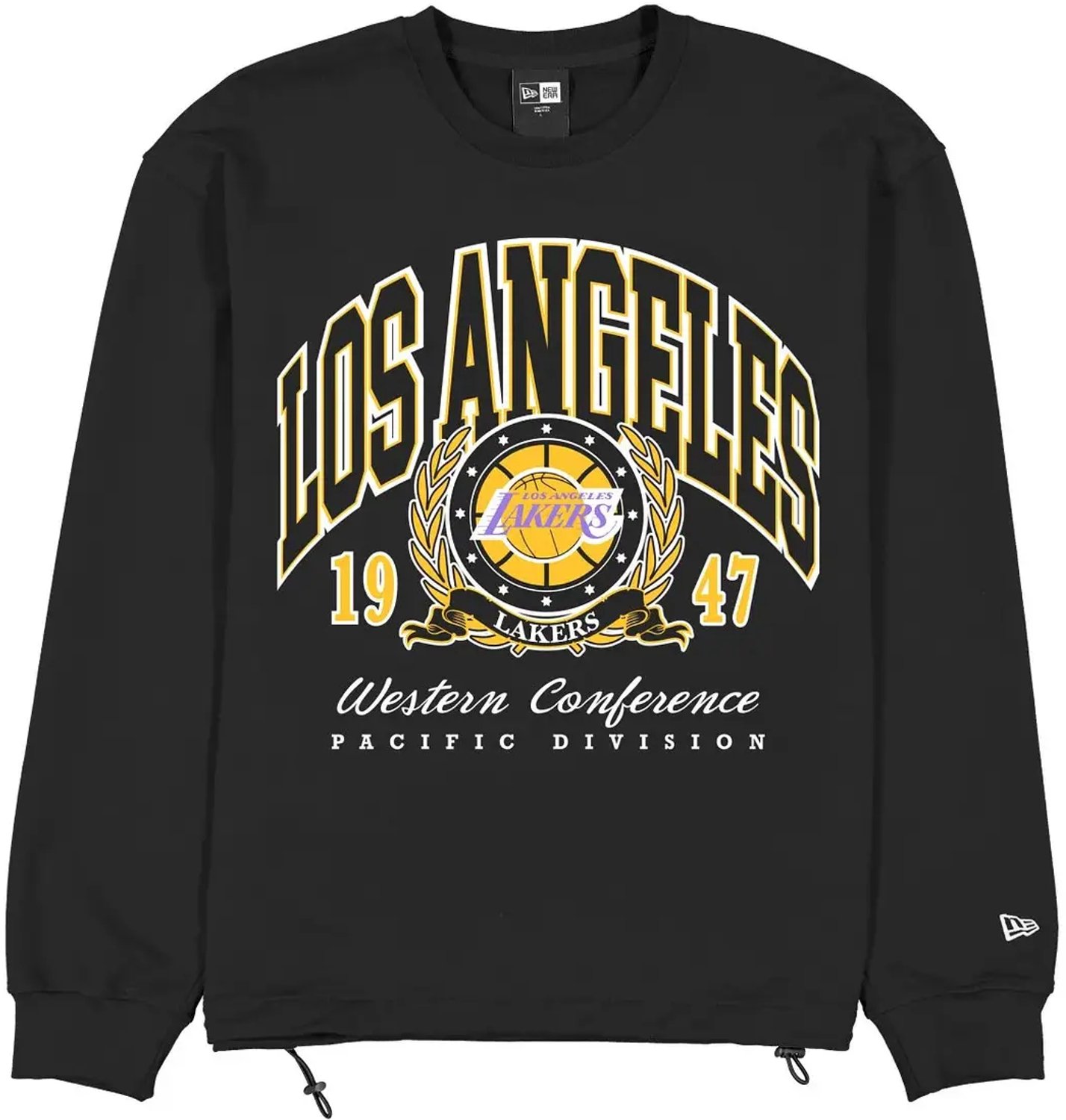 Sweatshirt Los Angeles Lakers HC New Era 3708 Sport classics Paars