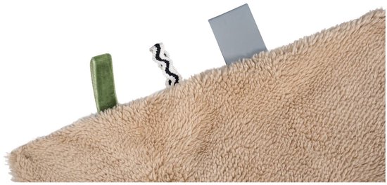 Snoozebaby Wikkeldeken voor autostoel - Warme voetenzak voor MaxiCosi - Dune Beige — afbeelding 5
