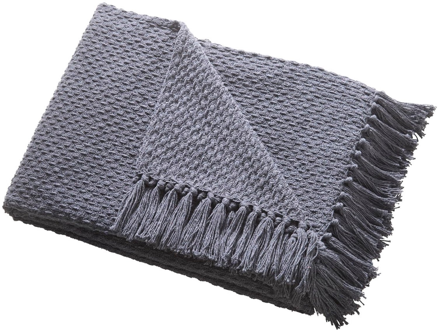 Duraxl Plaid - Gerecycled katoen - Terracotta - 130 x 180 cm