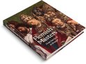 Boekomslag van The Flemish Masters, met een gedetailleerde afbeelding van figuren met rijkelijk versierde kronen.