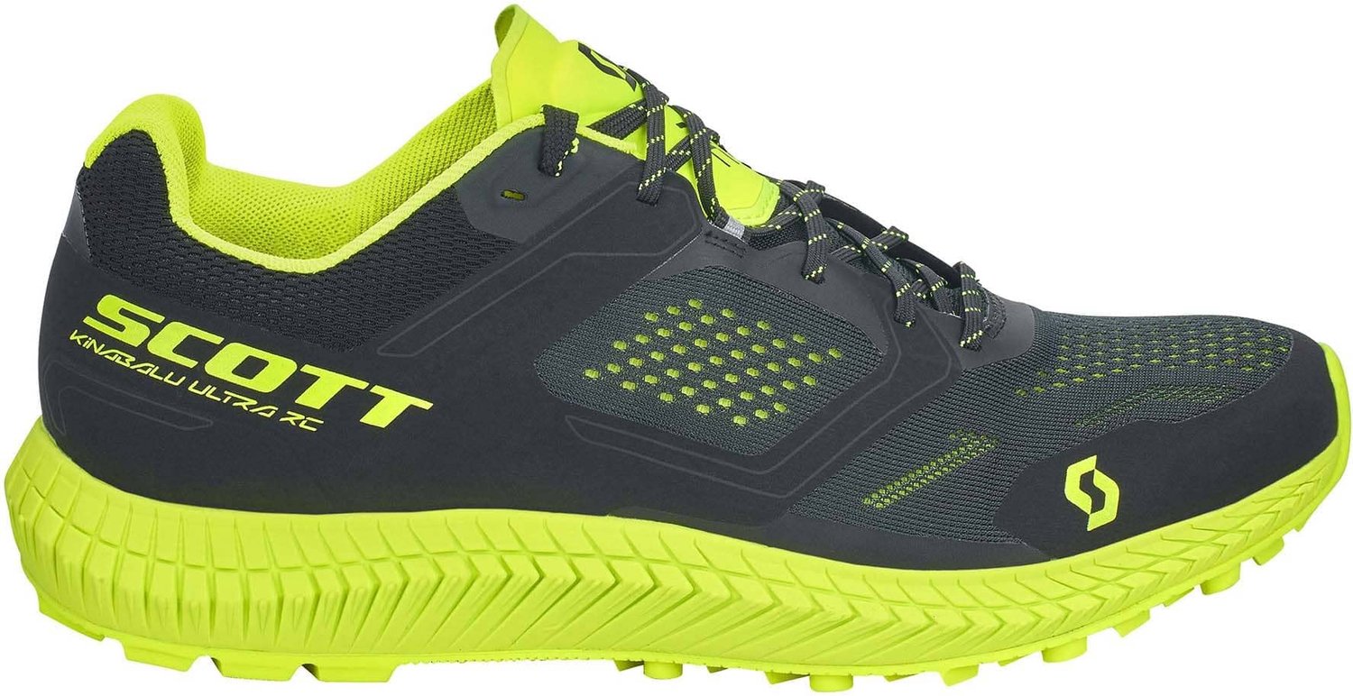 SCOTT Kinabalu Ultra RC - Dames hardloopschoen - Zwart / Geel - 42