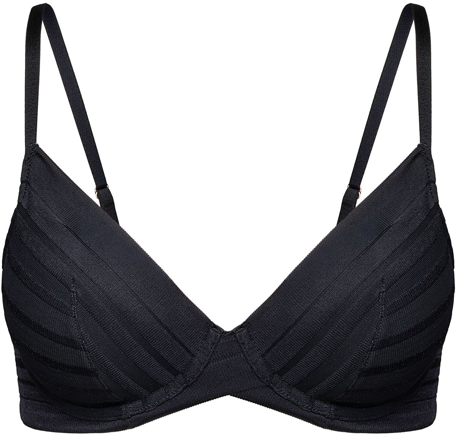 ESOTIQ Ciga Serie - Push-upbeha - Zwart - 75D - Uitneembare vullingen