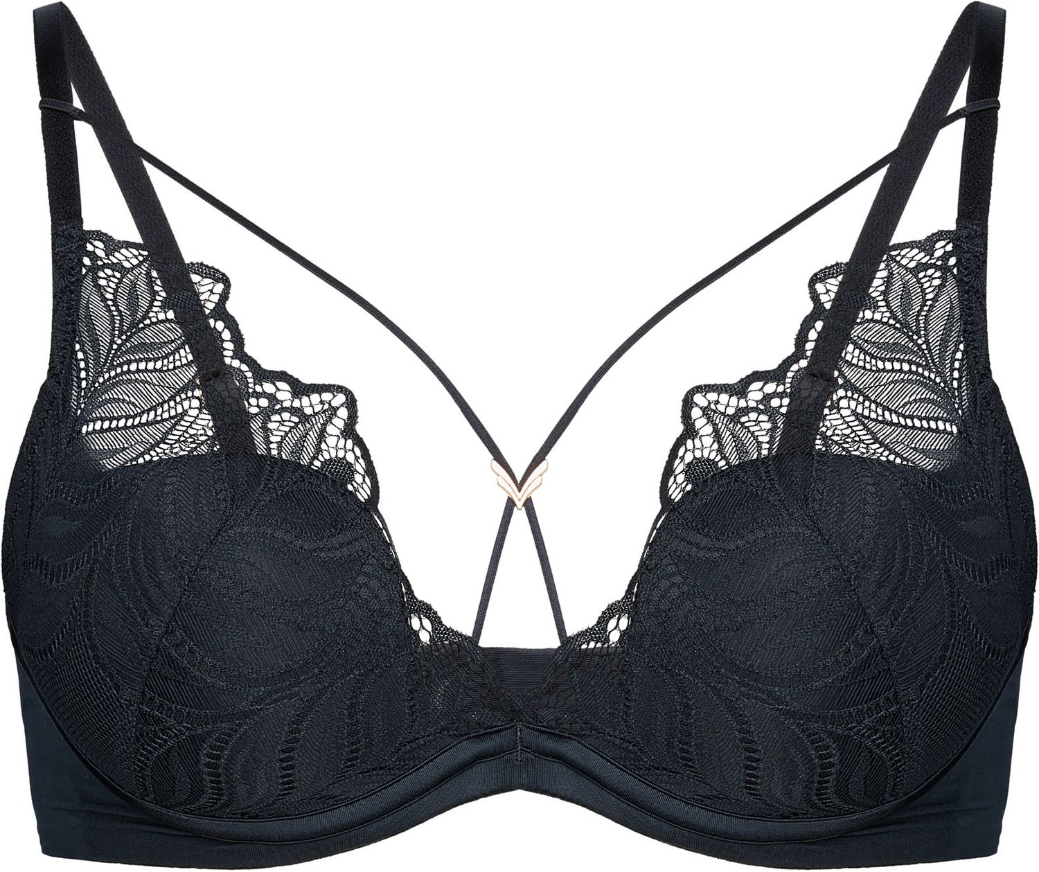 ESOTIQ Aurora - Push-upbeha - Zwart - 65F - Uitneembare vullingen