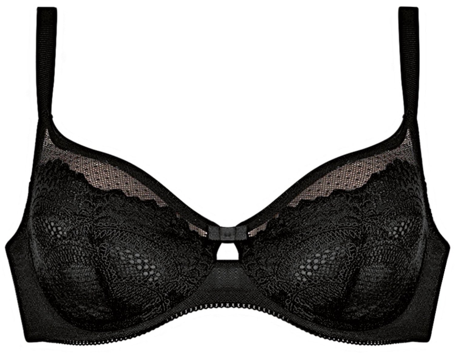ESOTIQ Beauty-Full Darling Triumph - Zachte beha - Zwart - 70D - Kanten afwerking
