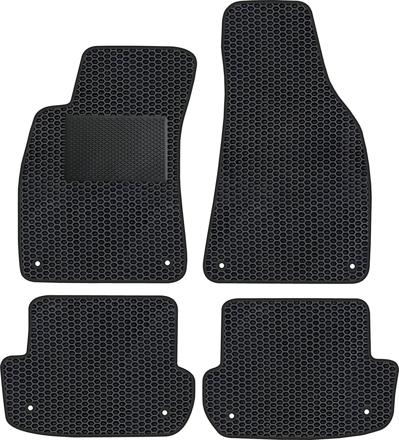 AU014_EVA_POD - Autoaccessoires - Compleet - Auto vloer mat set - EVA voor Audi A4 B6, B7 Cabrio 2002-2009