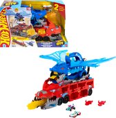 Hot Wheels Ultieme Dubbele Draak Transportvoertuig - 2 speelgoedauto's