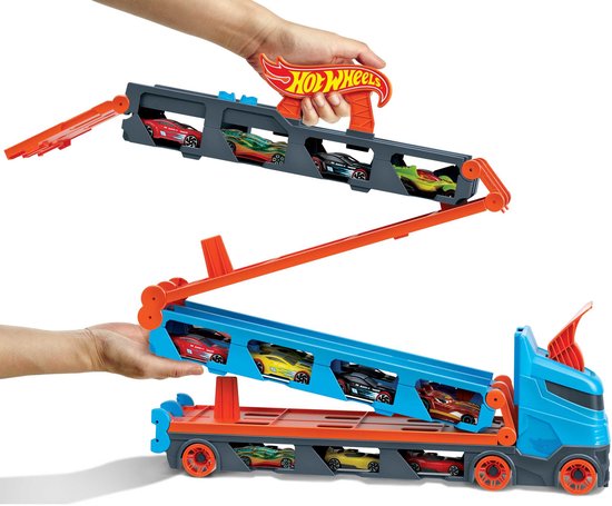 Hot Wheels Speedway Oplegger Speelset - Speelgoedvoertuig — afbeelding 5