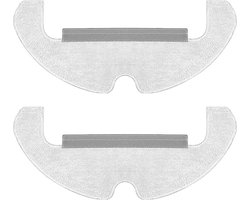 2 stuks wasbare en herbruikbare vervangende dweilen, geschikt voor Dreame D10 Plus Gen 2 robotstofzuiger, geschikt voor Dreame Bot D10 Plus Gen 2 / RLS3D / Z10 Pro / L10 Plus robotstofzuiger-Stijl 1