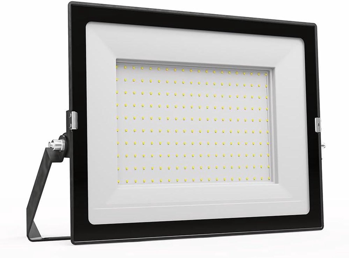 Krachtige LED Breedstraler 200W - 23530 Lumen - Neutraal Wit (4000K) - IP65 Waterdicht Buitenlamp