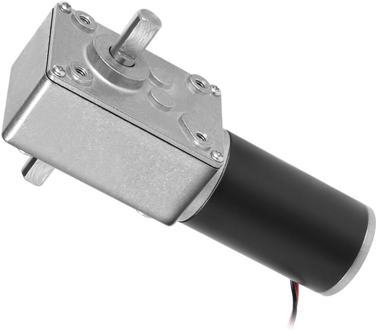 sourcingmap Motoras, transmissie, schroefdraad, dubbel, DC 12 V, 5 rpm, versnellingsmotor