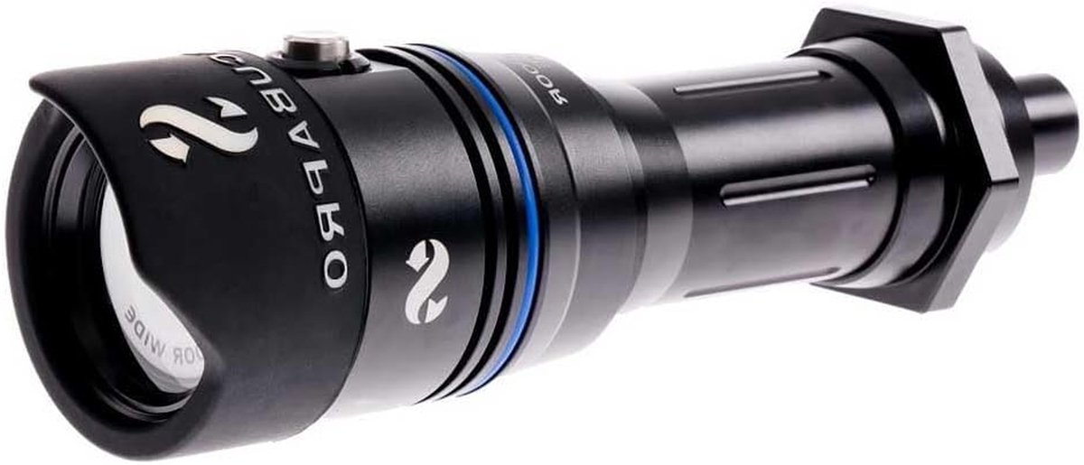 Onderwaterlamp - Duiklamp - Onderwater Verlichting - 1000 Lumen - 150m Diepte - Zwart Blauw