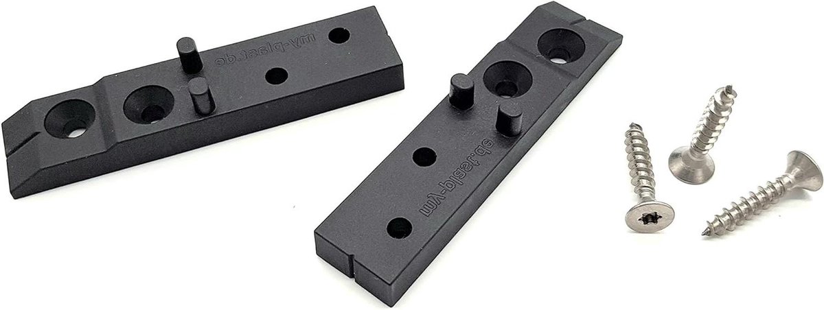 Onzichtbare afstandhouders met schroeven voor terrasplanken 4 mm