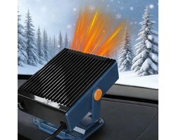 Auto Verwarming - Voorruit Ontdooier - Snel Ruiten Ontdooien - 2-in-1 Verwarming Koeling - 12V 150W - Blauw