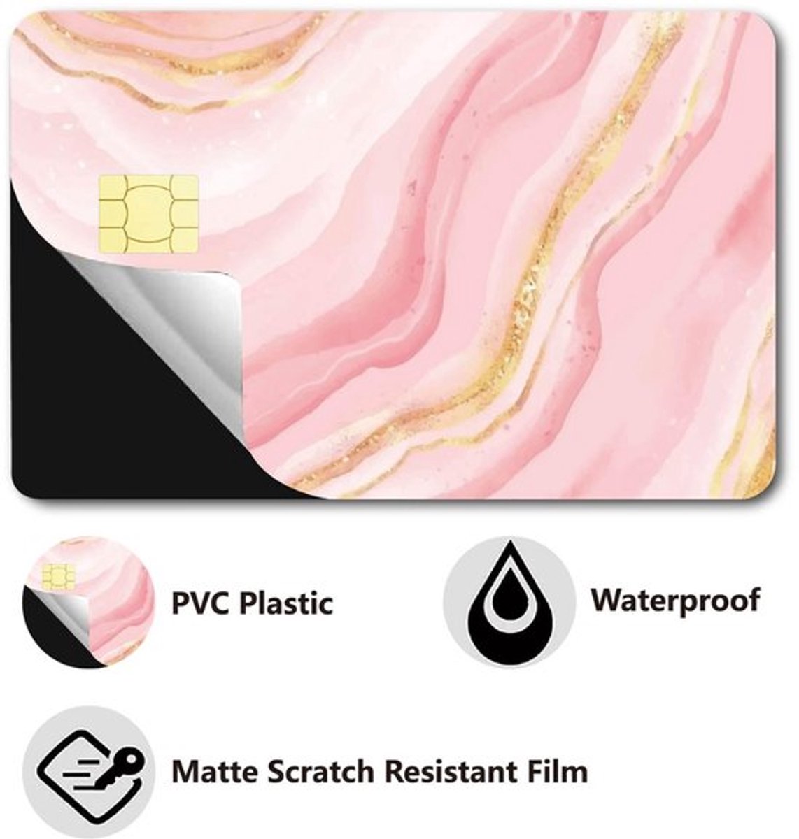 Store_7 - Kaartstickers - Waterdichte Debit Bankkaart Sticker
