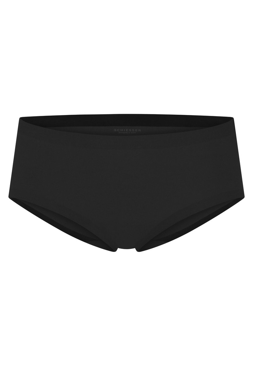 Schiesser Panty naadloos - Invisible Cotton Dames Onderbroek - zwart