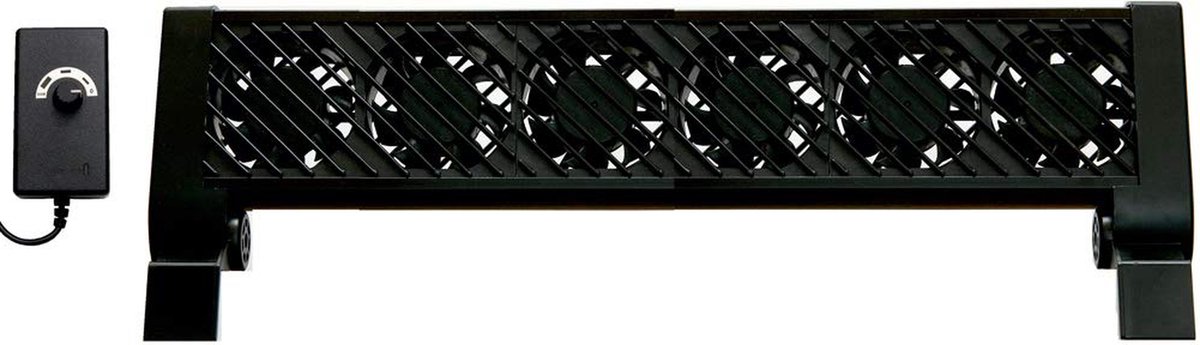 Aquarium Ventilator - Waterkoeler - Aquarium Temperatuur - Verstelbare Snelheid - 39 cm - Zwart