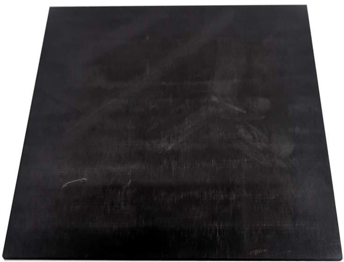 Grafiet Platen - Grafiet Blokken - Metaal Bewerking - 99.9% Zuiverheid - 100x100x2.54MM - Zwart