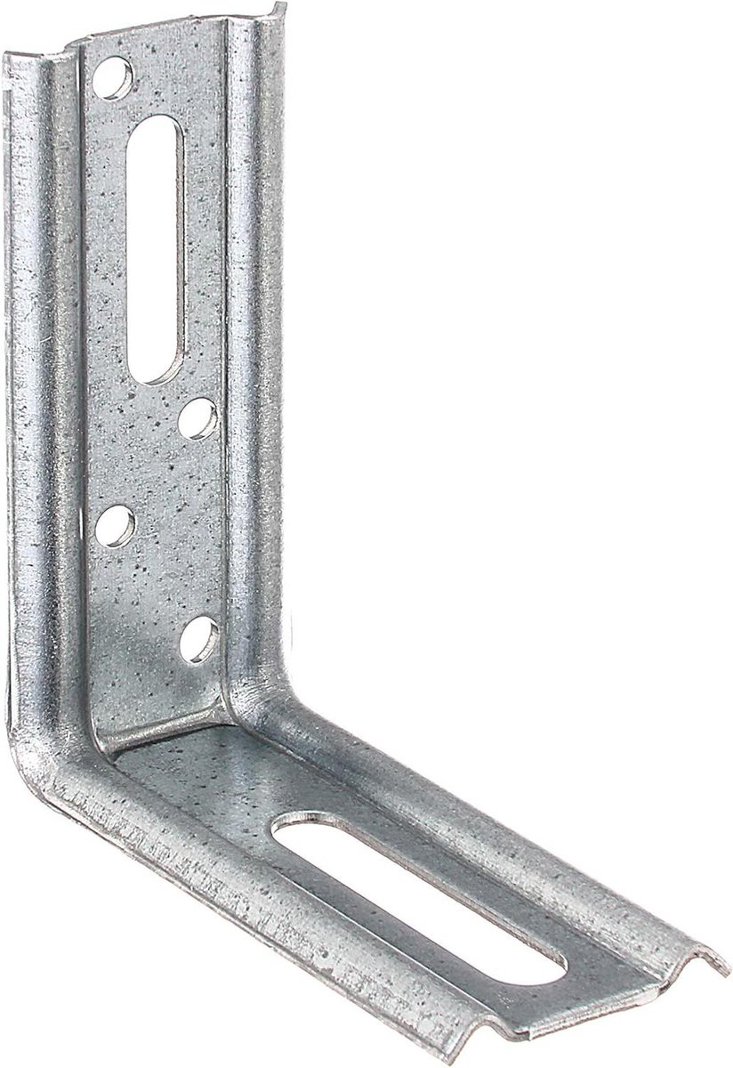 Stelhoek 90 graden - Versterkingshoek Hoekverbinder - Houtverbindingen maken - Met sleufgat Ingeperst - 70 x 80 x 30 mm