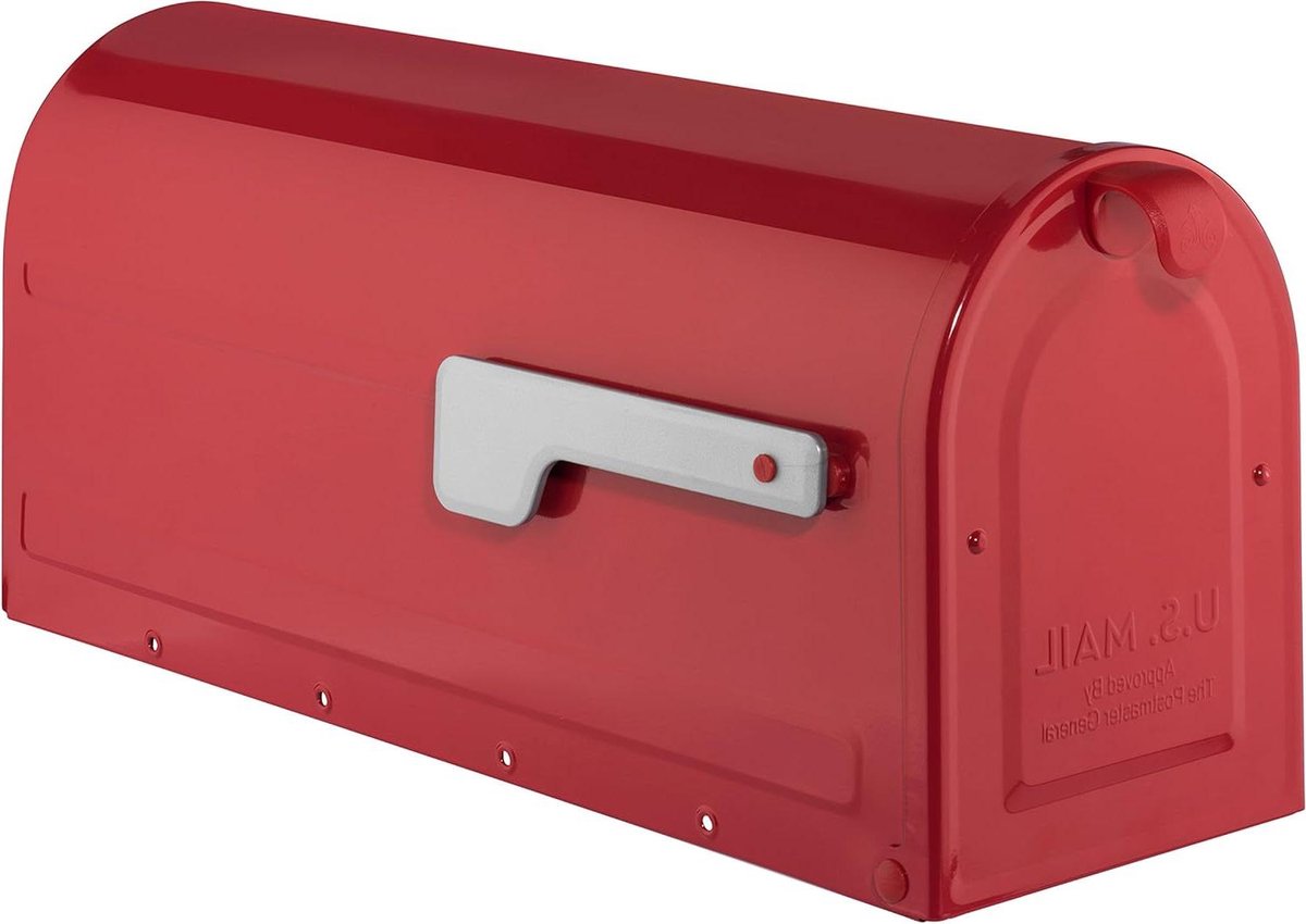 Brievenbus - Postbus Muur - Post Ontvangen - Versterkte Deurbeugel - Maat M - Rood