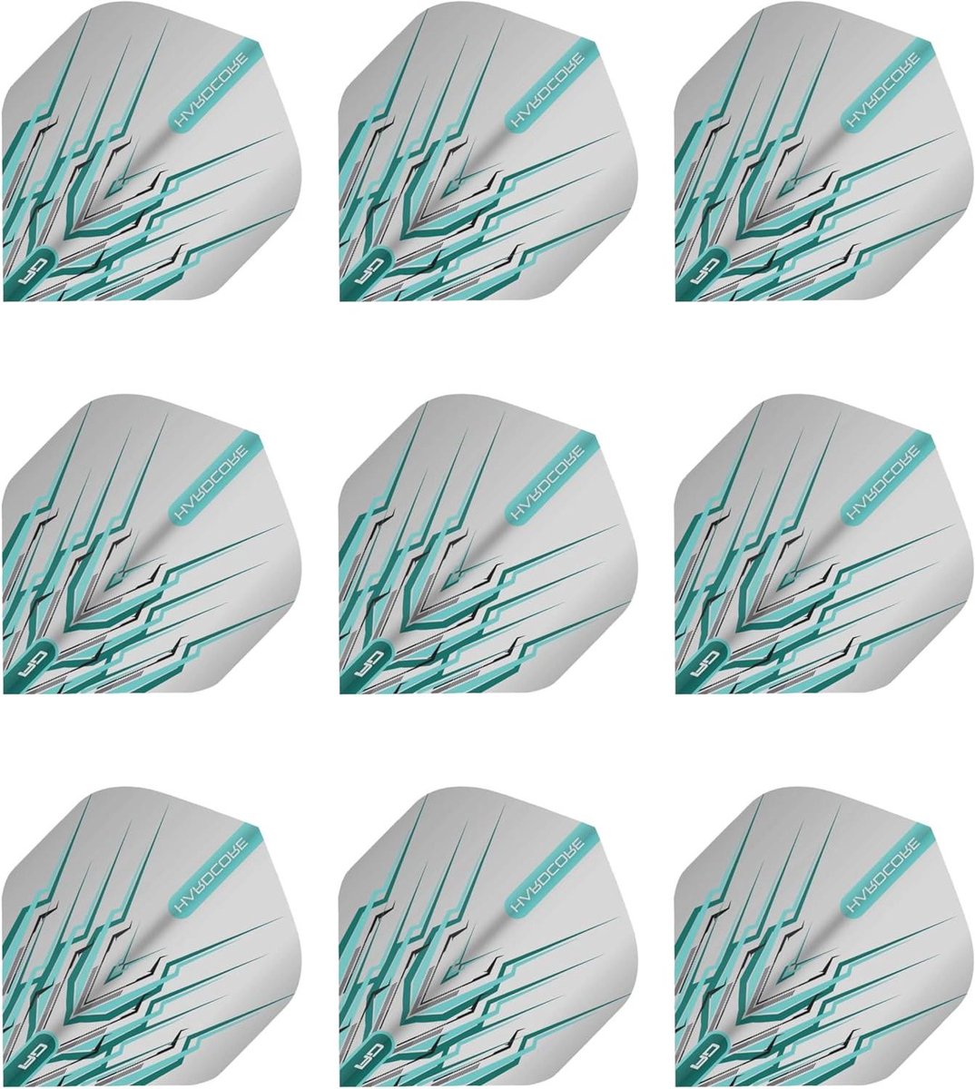 Dart Flights - Dart Vleugels - Darten - Extra Dikke Flights - 9 Stuks - Lichtblauw