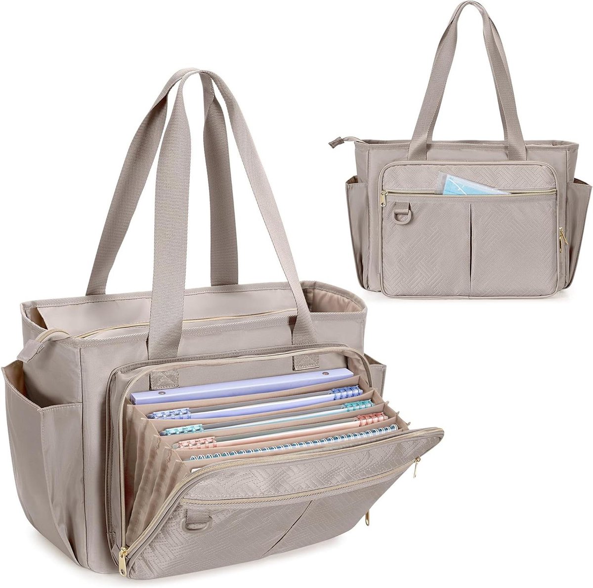 Draagbare Tas - Verzorgingstas Organizer - Professioneel Gebruik - Grote Capaciteit - 42 x 31 x 20.5 cm - Zwart