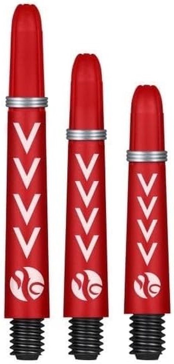 Dart Shafts - Dart Accessoires - Darten - Carbon Constructie - Inbetween Lengte - Zwart