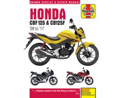 Honda CBF125 (09 - 17) Haynes Repair Manual