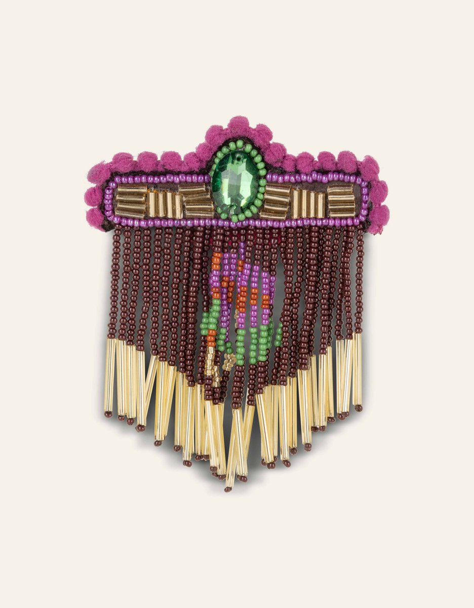 Oilily Fringes Broche - Bruin - One size