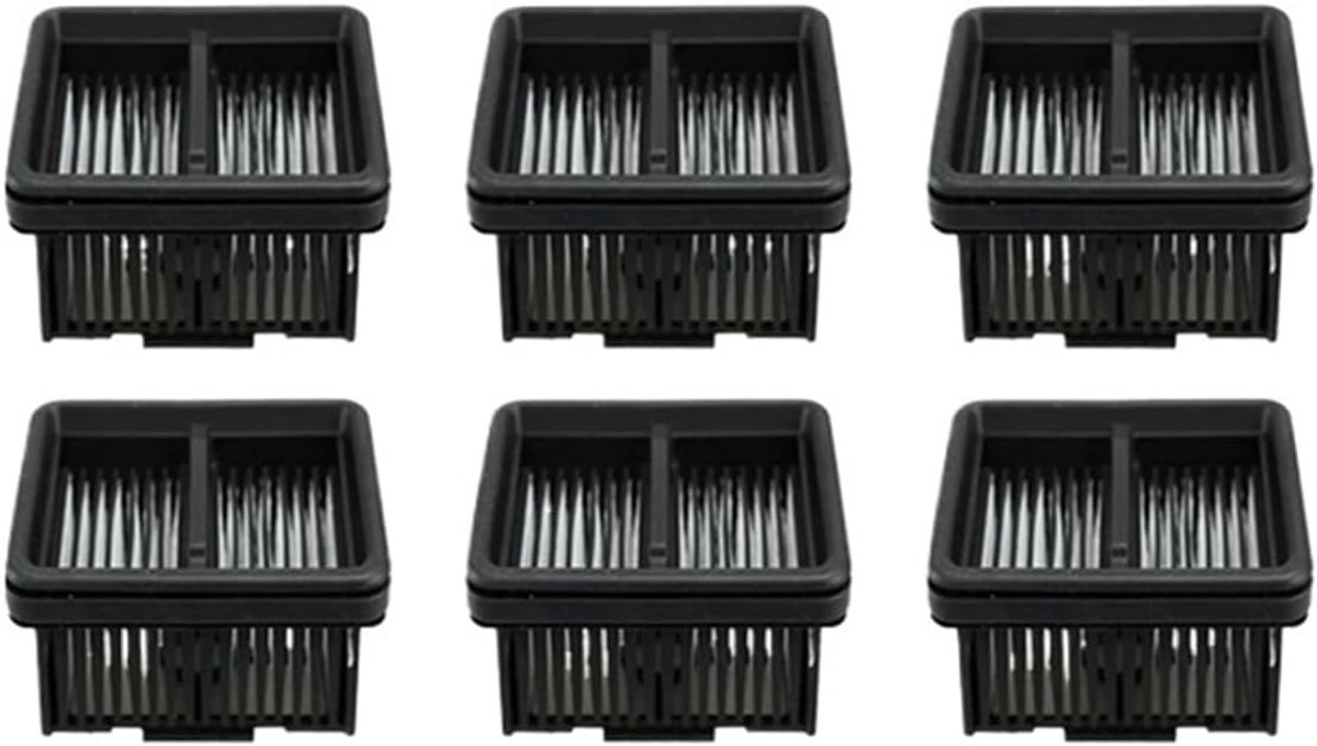 6 zachte stofzuigerborstels Geschikt voor Dreame H12 Pro / H12 Plus