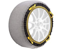 Sneeuwsokken Auto - Banden Sneeuwkettingen - Veilig Rijden - Snelle Installatie - GT6 - Grijs