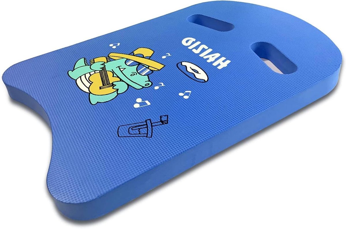 Zwem Kickboard Kinderen - Zwemhulp Drijver - Zwemvaardigheid Leren - Leuk Cartoon Design - 44 x 29 x 2.5 cm