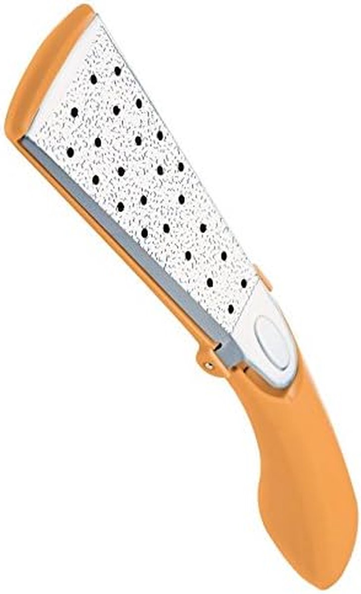 Eeltvijl - Voetvijl Huidvijl - Voeten Verzorgen - Easy Clean Systeem - 210 mm - Abrikoos