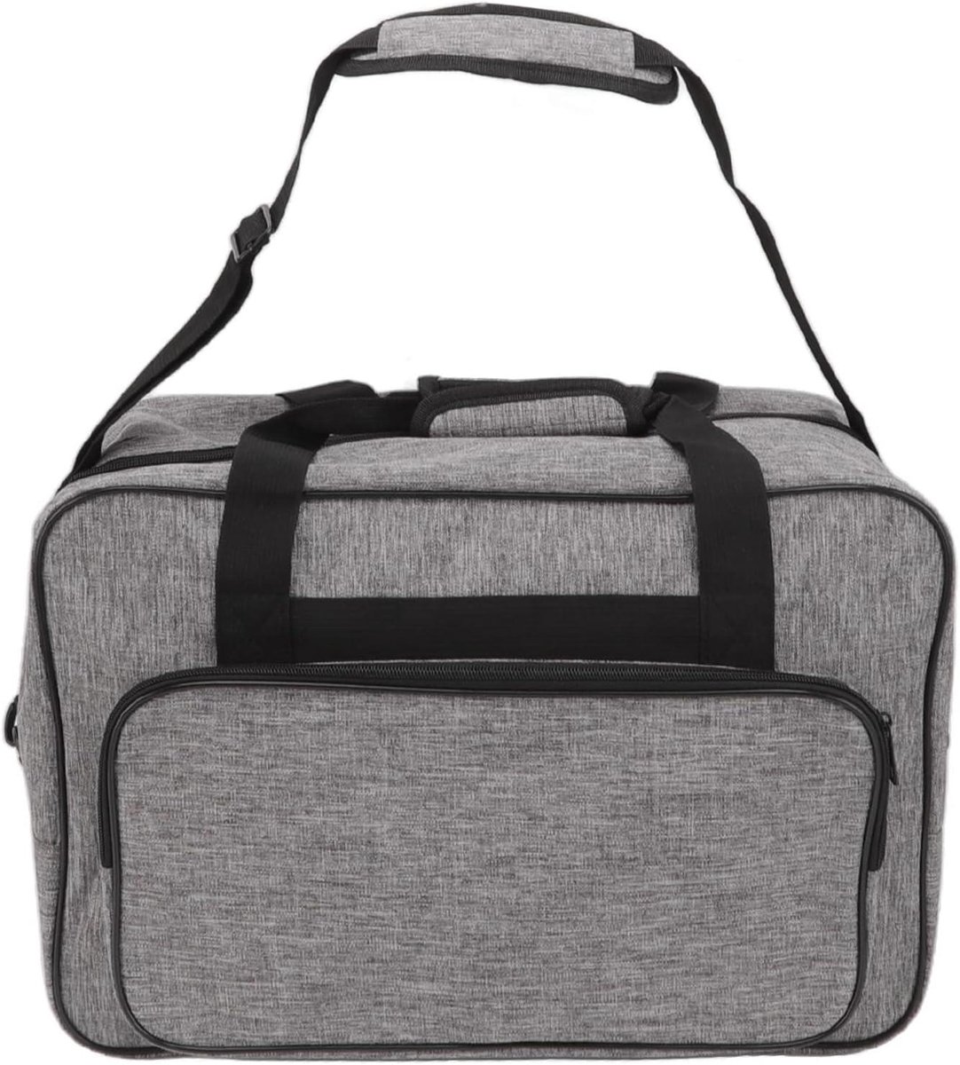 Naaimachine Opbergtas - Draagbare Naaimachine Tas - Naaigerei Opbergen - Universele Pasvorm - 46 x 23 x 31 cm - Grijs