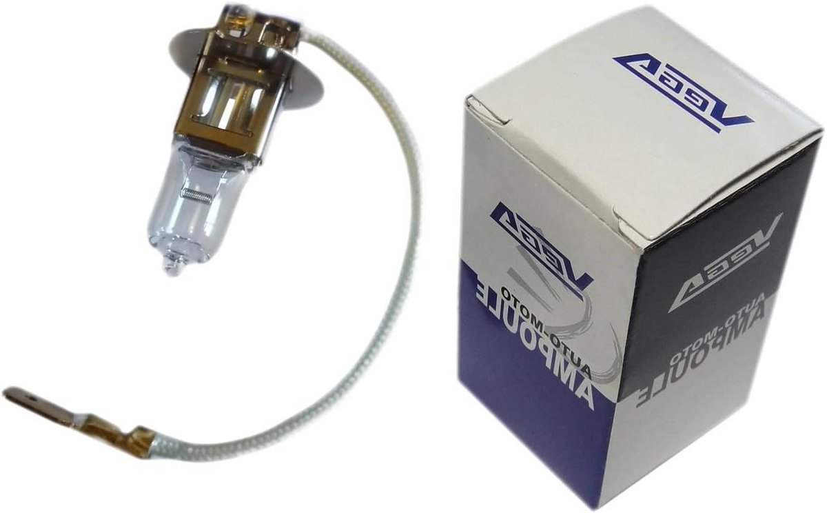 Halogeenlamp H3 - Autolamp Gloeilamp - Voertuig Verlichting - UV-bescherming - 100 W 12 V - 3200 K