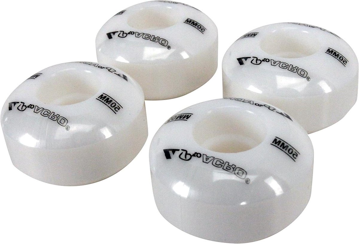 Skateboard wielen Set van 4 wielen Skateboarden verbeteren Polyurethaan materiaal 50 mm diameter