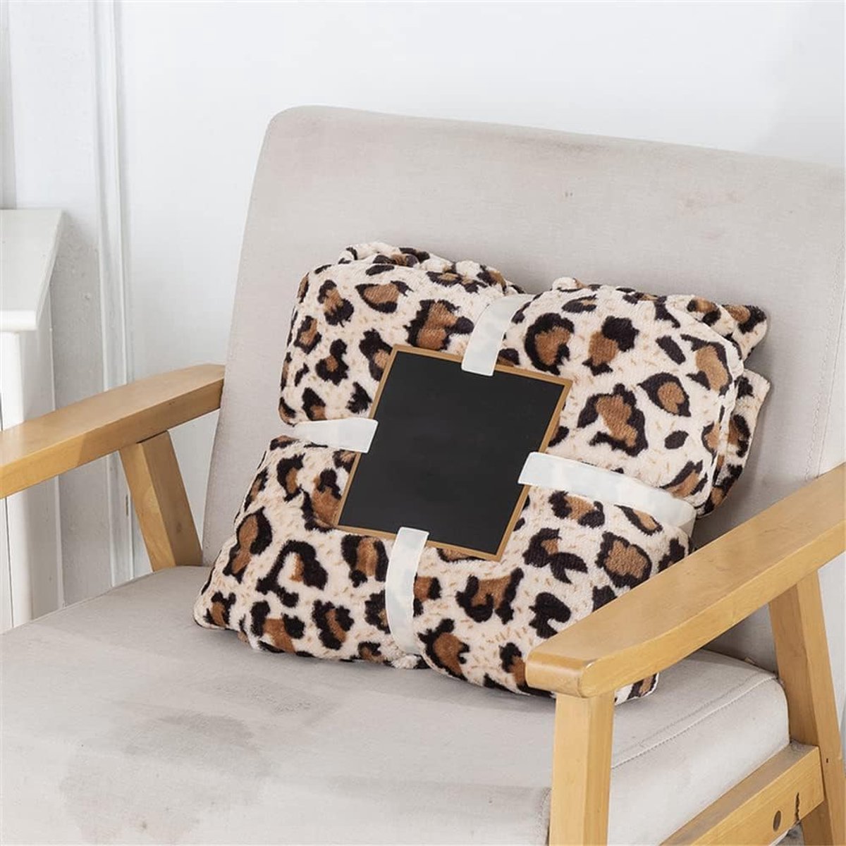 Dekens voor Winter Luxe Fleece Gooi Super Zachte Warme Deken Pluizige Gezellige Quilts voor Grote Banken Bedden Fauteuils Banken Reizen (200x230,Leopard)