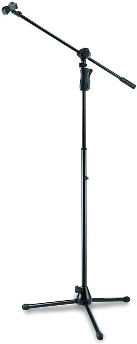 Microfoon Boomstand - Microfoon Statief - Muziek Optreden - 2-in-1 Ontwerp - 1115-1680 mm - Zwart