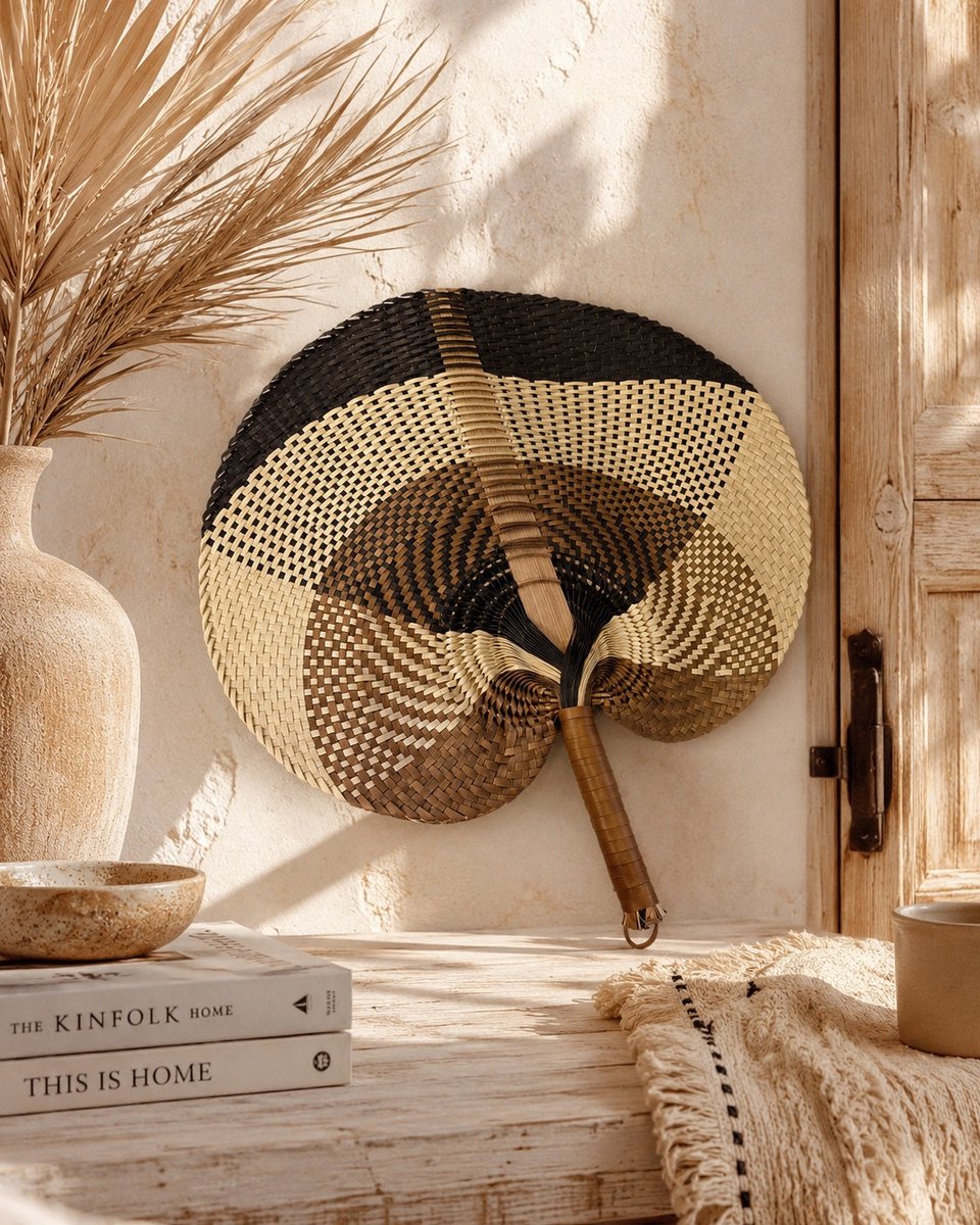 Rotan Hand Fan Aya