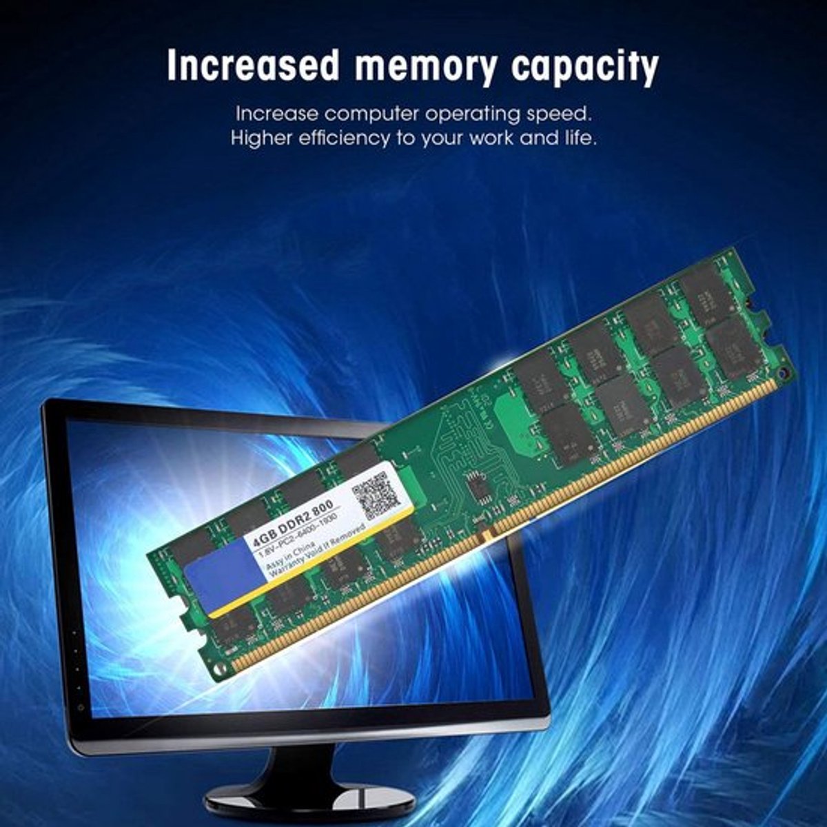 Store_7 - Desktopcomputer werkgeheugen - 4GB Ddr2 - Duurzaam en