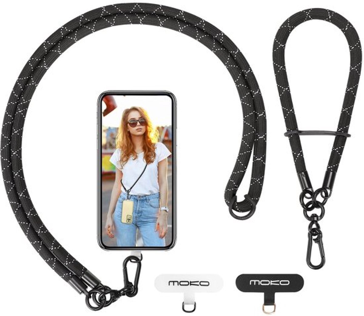 Dailygoody - Telefoonketting - Universeel Gebruik - Verstelbaar en