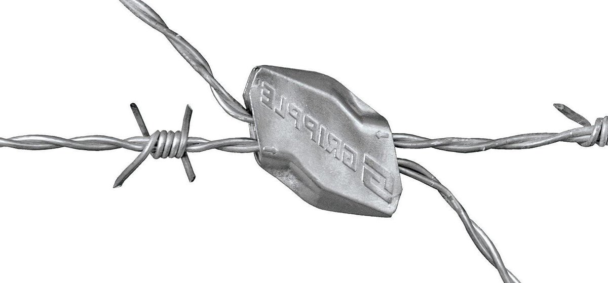 Gripple Prikkeldraad - Draadverbinder Hekwerk - Hekken Plaatsen - Snel Draad Verbinden - 2x2mm of 2x2.5mm - Zilver