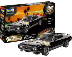 1:24 Revell 07692 Fast & Furious - Kit plastique de voiture Plymouth GTX 1971 de Dominic