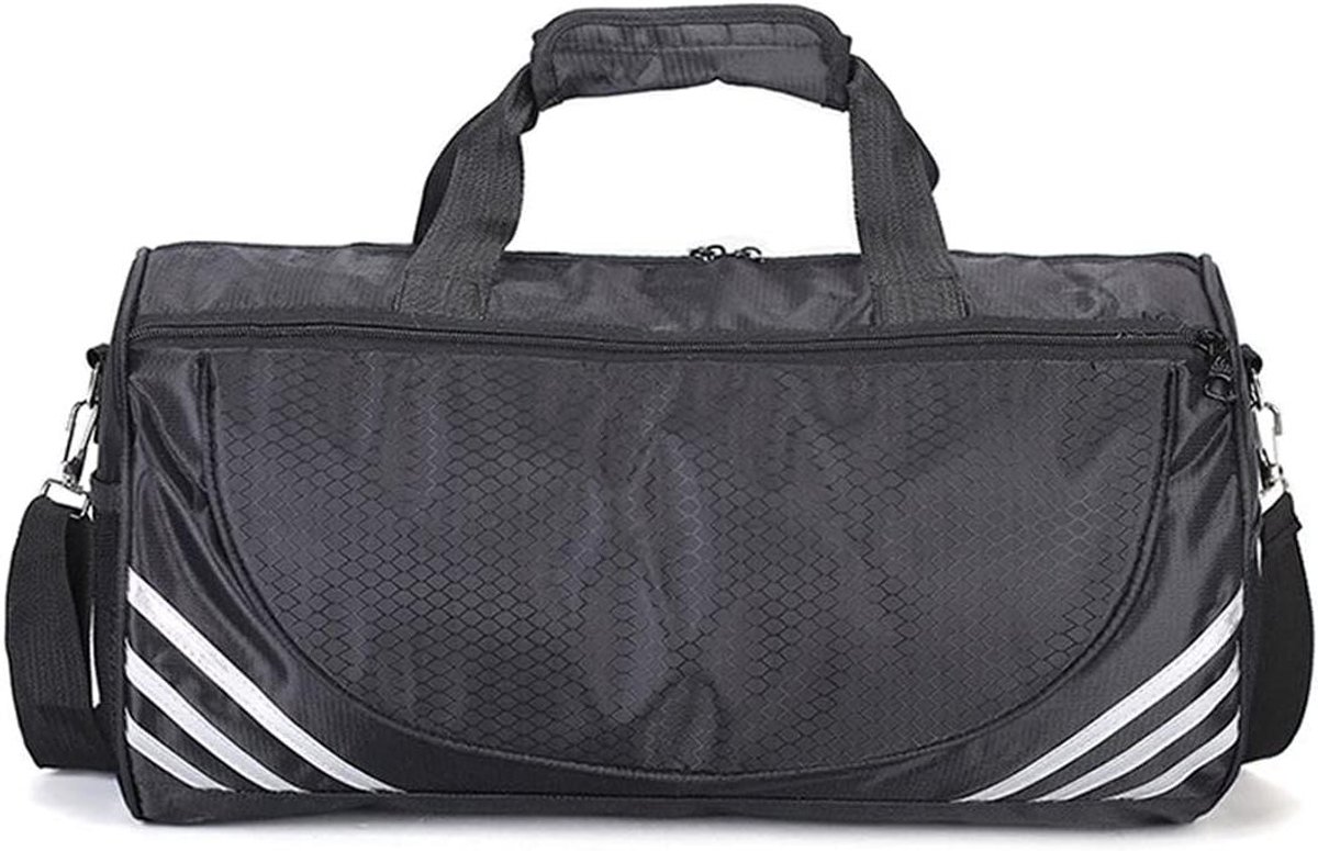 Sporttas Rugzak - Weekender Bagage - Training Reizen - Schoenen Nat Compartiment - 45cm - Wit