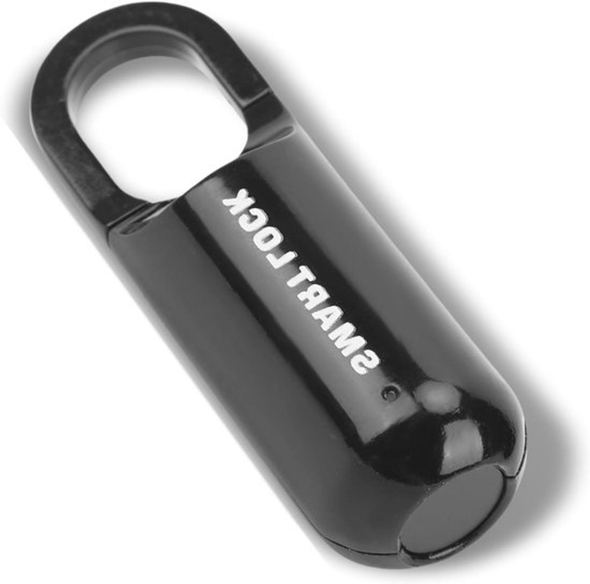 Vingerafdrukslot USB oplaadbaar - Sleutelloos hangslot met 10 vingerafdrukcapaciteit (zwart)