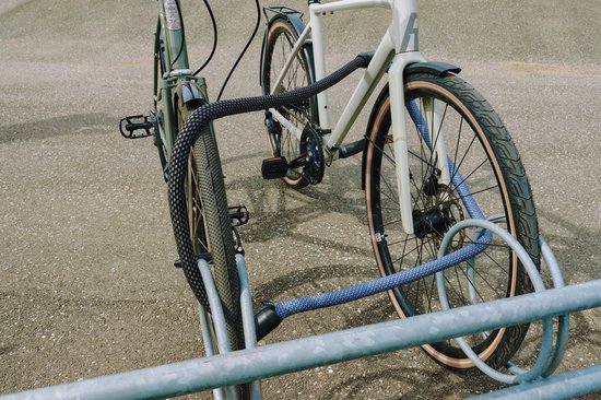 Fietsslot ABUS Textiel-kettingslot - YARNIT™ 4004K - Security level 7 - zwart - 110 cm - Geschikt voor elektrische fietsen en stadsfietsen - lichtgewicht - slechts 0,88 kg — afbeelding 5