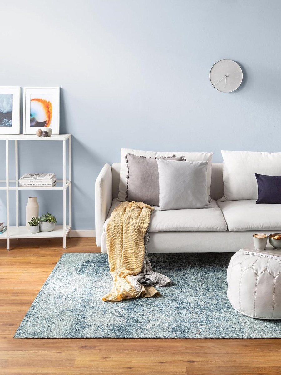 Vloerkleed Katoen - Tapijt Vloer - Woonkamer Aankleden - Geschikt voor Vloerverwarming - 7