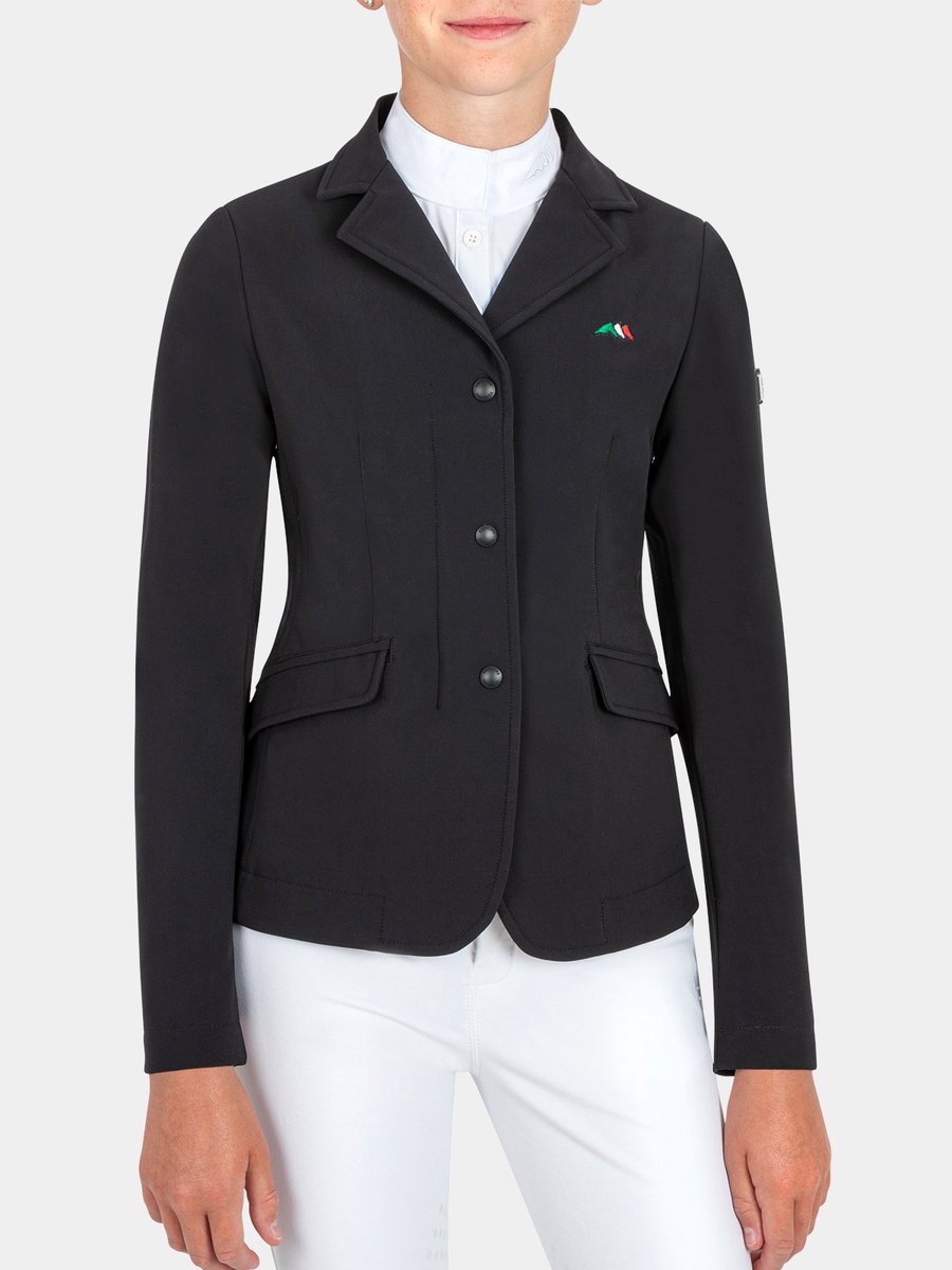 Equiline Meisjes Wedstrijdjasje Carolink Navy 158-170