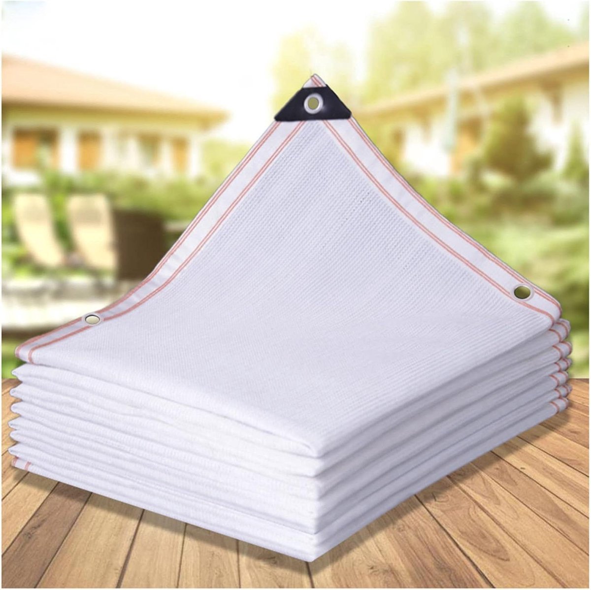 Schaduw Netten - Zonnedoek Zeil - Tuin Beschermen - 80-90% Schaduw - 2x2 meter - Wit
